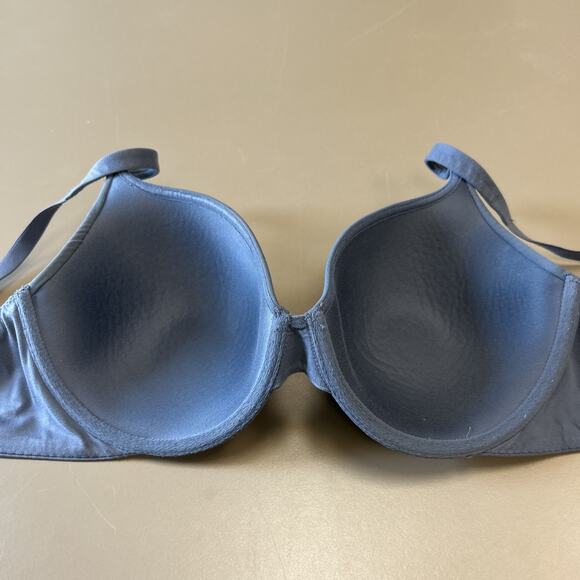 Victoria’s Secret Lined Perfect Coverage 36DD Gray Underwire T-Shirt Bra - Picture 6 of 8